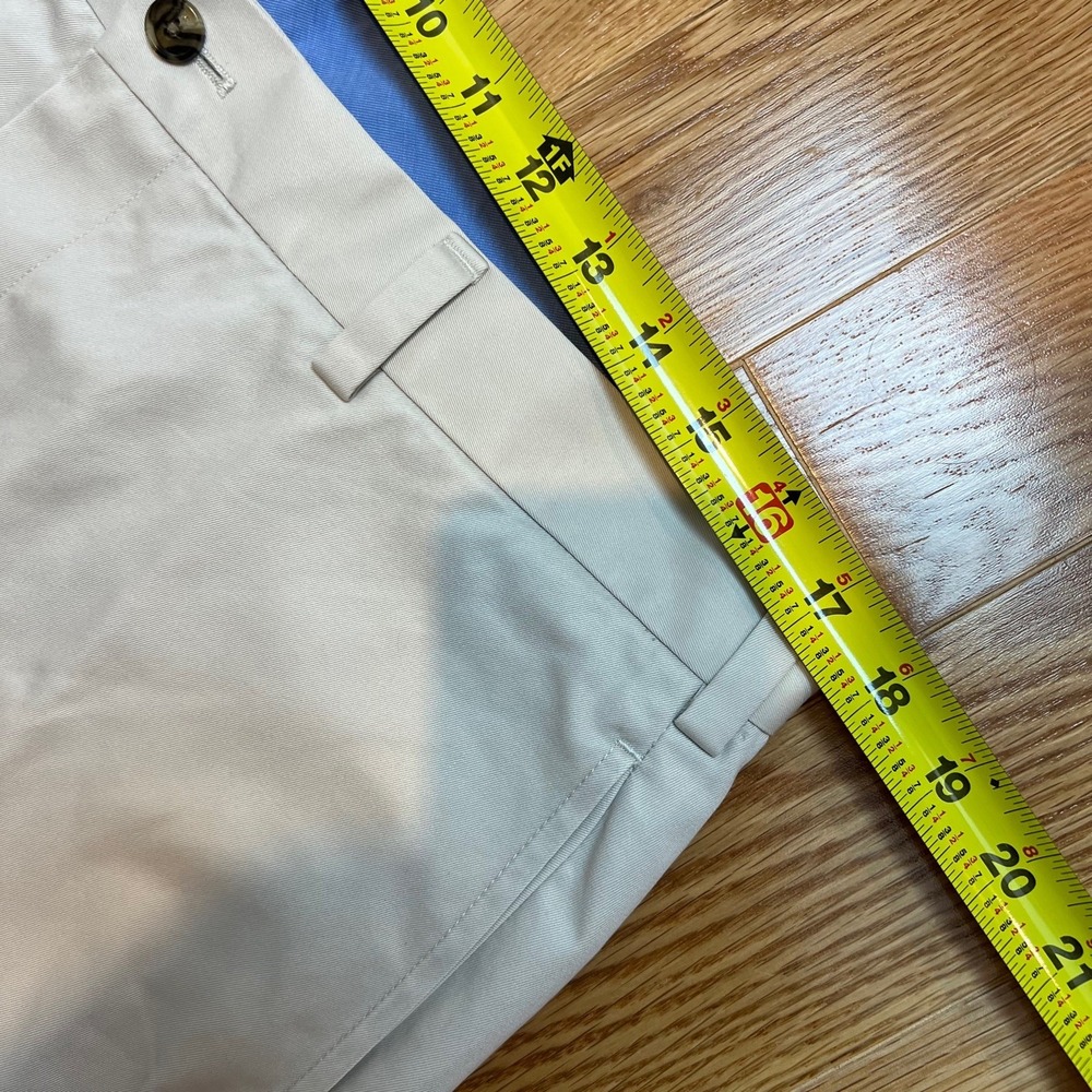 Brooks Brothers Mens Light Weight Advantage Chino Clark  Sand 36x32 - Picture 7 of 9